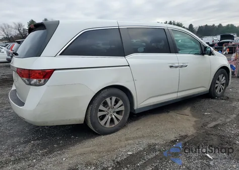 2017 Honda Odyssey Exl from USA, damaged, VIN 5FNRL5H60HB019875